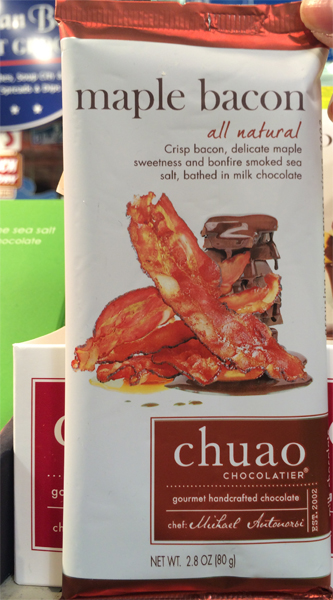 Washed down with maple bacon chocolate?